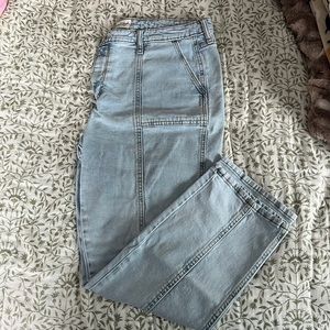 Target High Rise Slim Straight Jeans